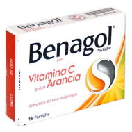 Benagol vitamina c 16past arancia