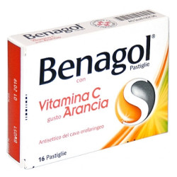 Benagol vitamina c 16past arancia