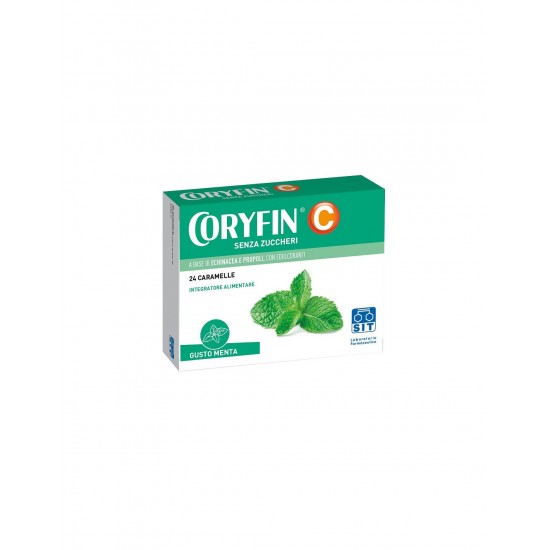 Coryfin C Limone 2,8 mg + 16,8 mg Tosse 24 Caramelle