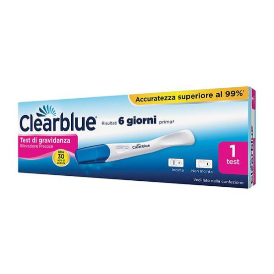 Clearblue test di gravidanza 6 giorni prima