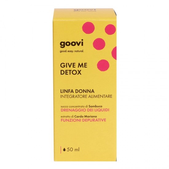 Goovi Linfa Donna - Integratore naturale drenante 50 ml