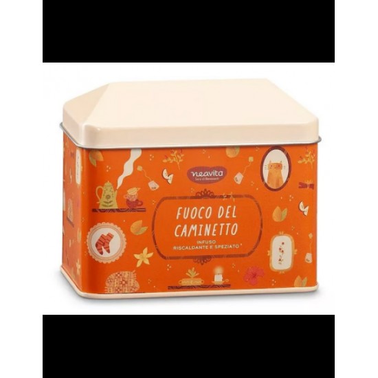 Neavita-Infuso Fuoco del Caminetto in Casetta Coccole di Tè ARANCIONE