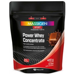 Marco Viti - Massigen Sport Power Whey Concentrate Cioccolato Confezione 420 Gr