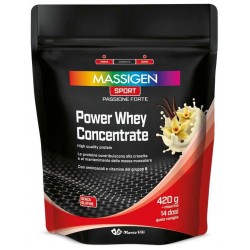 Marco Viti - Massigen Sport Power Whey Concentrate Vaniglia Confezione 420 Gr