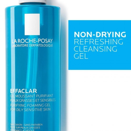 LA ROCHE-POSAY EFFACLAR - GEL DETERGENTE SCHIUMOGENO PURIFICANTE 400ML