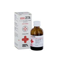 Iodio soluzione alcolica cutanea 20ml 7%/5%